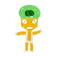 cartoon future robot N6
