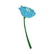 cartoon flower N284