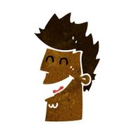 cartoon happy man N285