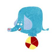 Cartoon Circus Elephant N12