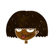 cartoon mean female face N5
