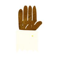 cartoon hand symbol N26