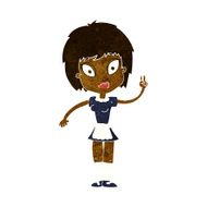 Cartoon Maid N28