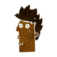 cartoon surprised face N10