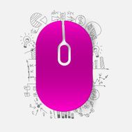 Drawing business formulas mouse N6