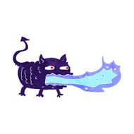 cartoon fire breathing imp N6