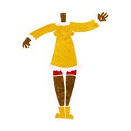 cartoon female body (add photos or mix and match cartoons) N127