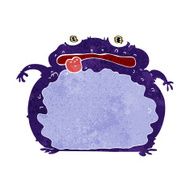 cartoon funny frog N11