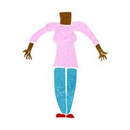 cartoon female body (add photos or mix and match cartoons) N128