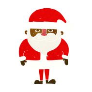 cartoon happy santa claus N17