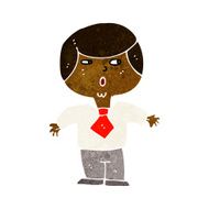 cartoon shocked boy N18