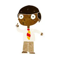 Cartoon School Boy N19