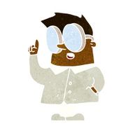 Cartoon Scientist N13