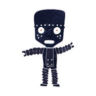 Cartoon Robot N195