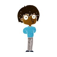 cartoon impressed boy N5