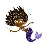 Cartoon Mermaid N41