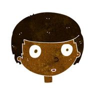 cartoon curious boy N25