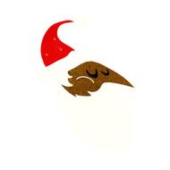 Cartoon Santa Face N9