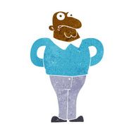cartoon worried man N61