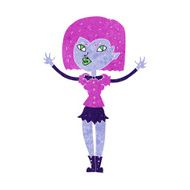 Cartoon Vampire Girl N139