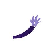 cartoon halloween vampire arm N33