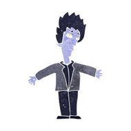 cartoon vampire man N65