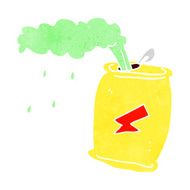 cartoon fizzing soda can N22