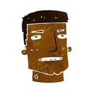 cartoon male head N6