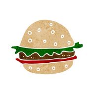 Cartoon Hamburger N10
