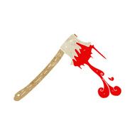 cartoon bloody axe N16