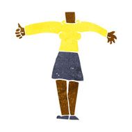 cartoon female body (add photos or mix and match cartoons) N132