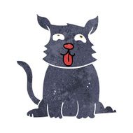 cartoon happy dog N45