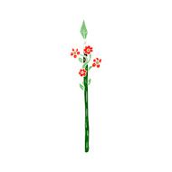 cartoon flowering spear N4