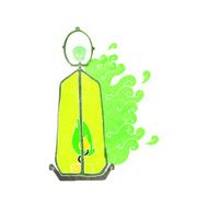 cartoon spooky lantern N19