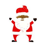 cartoon stressed out santa N6