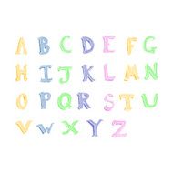 cartoon alphabet N21