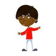 cartoon curious man N42