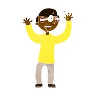 cartoon man with eyes popping out of head N6