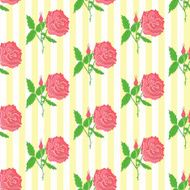 Floral seamless pattern Background of roses