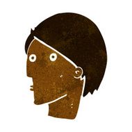 cartoon surprised face N11