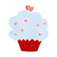 cartoon cupcake N104