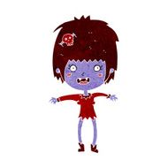 Cartoon Vampire Girl N142
