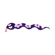 cartoon hissing snake N27