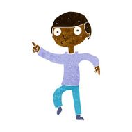 Cartoon Boy Pointing N20