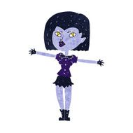 Cartoon Vampire Girl N146