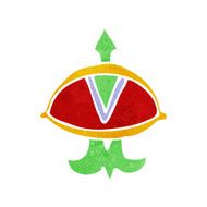 cartoon mystic eye symbol N13