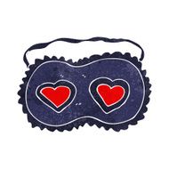 cartoon sleeping mask with love hearts N6