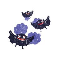 cartoon vampire bats N12