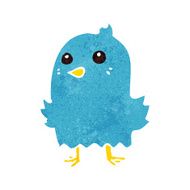 Cartoon Bird N246