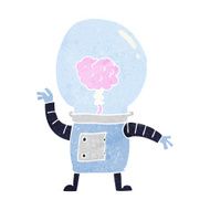 cartoon robot cyborg N5